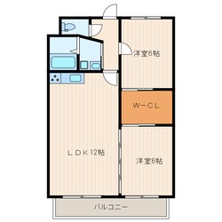 マンション加藤の物件間取画像